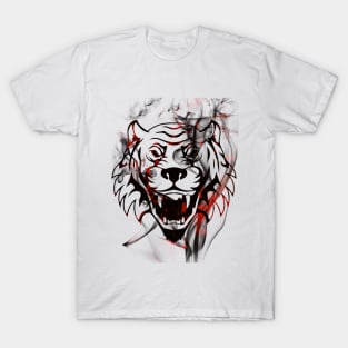 Adventure Tiger Flame T-Shirt